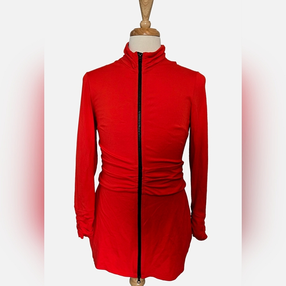 Joseph Ribkoff Red Long Sleeve Dress